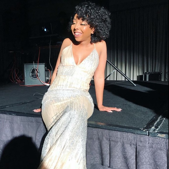 Touch dolls: Sparkly maxi gown - Picture 3 of 4